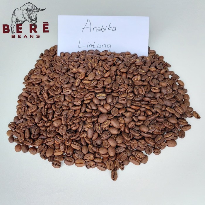 Kopi Arabika Lintong Sumatera 200 GRAM Biji Bubuk Coffee Bean Beans