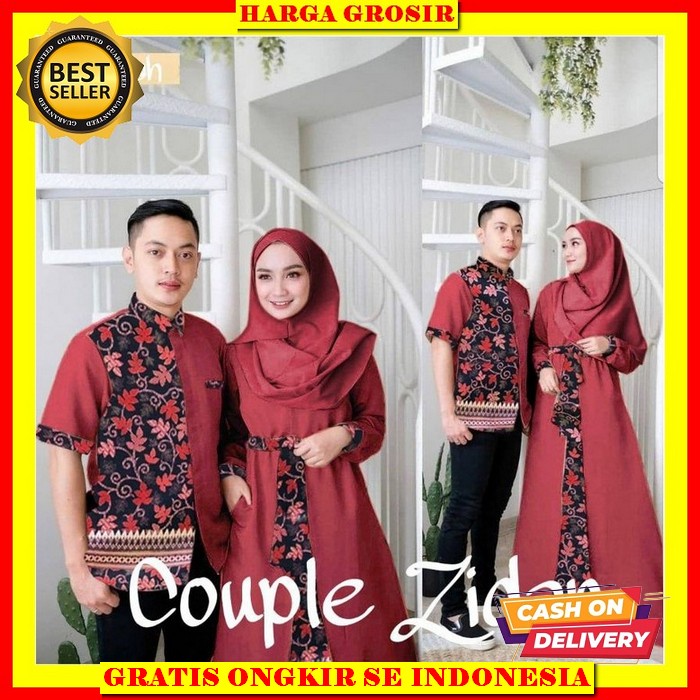 Couple Dress Kemeja Koko Tenun Aurora Tengkorak Tenun Songket Ikat Troso Dress Kemeja Kondangan Etni