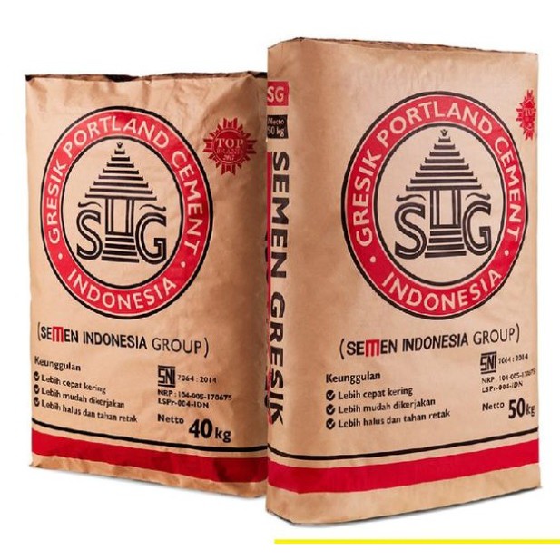 Jual Semen Gresik 40kg Indonesia|Shopee Indonesia