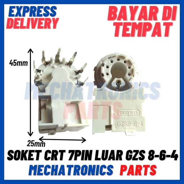 [SOC-9098] SOKET CRT 7PIN LUAR GZS 8-6-4