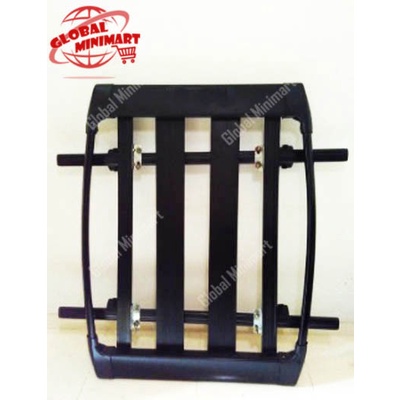 Paket Crossbar Cross Bar Jepit Roof Rail + Rack Bagasi Wuling Confero GM