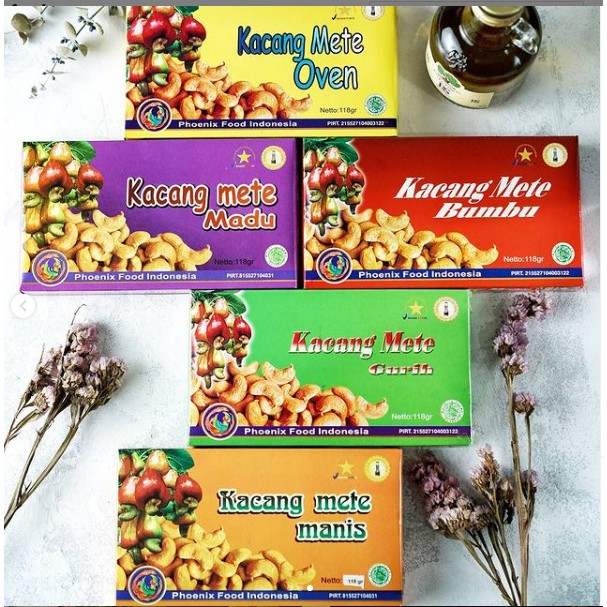 KACANG METE/MEDE PFI 118GR ENAK, GURIH, DAN SEHAT