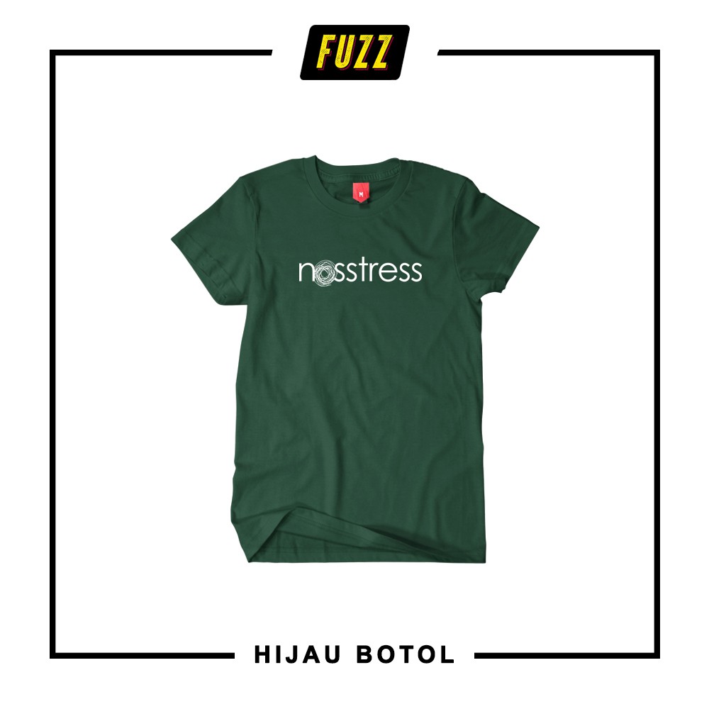 Kaos Band Musik Nosstress Indie Folk Bali T Shirt Baju Distro Murah Pria Wanita Katun Combed 30s