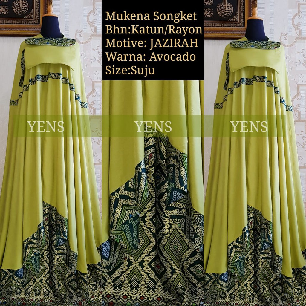 Mukena Bali songket Salsabila