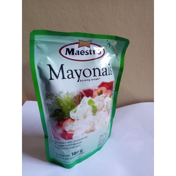 

MAYONAIS MAESTRO 180GR / MAYONES SALAD ORIGINAL 180GR