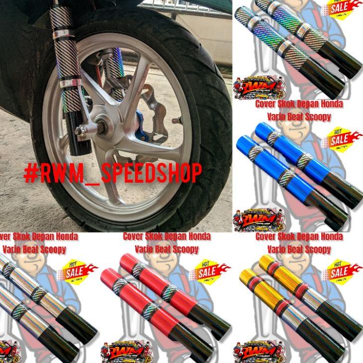 Kekinian COVER SKOK DEPAN TUTUP SKOK DEPAN TAMENG SKOK DEPAN  HONDA BEAT SCOOPY VARIO