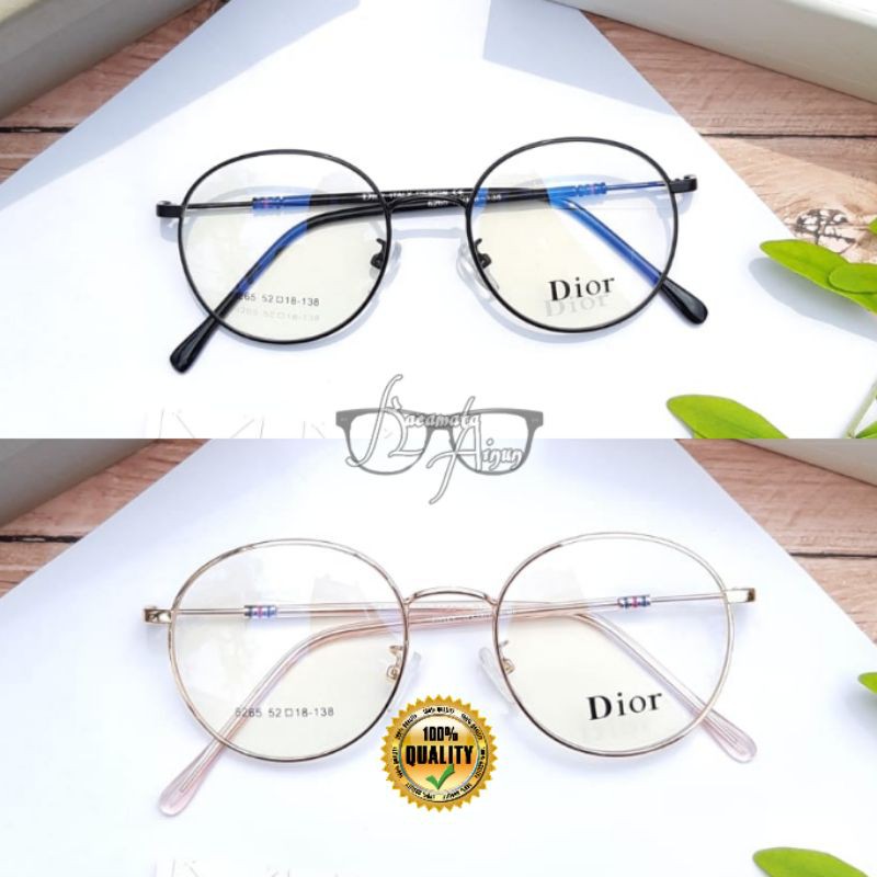 Kacamata Korea oval | Kacamata minus Antiradiasi | Kacamata photocromic | F 6265