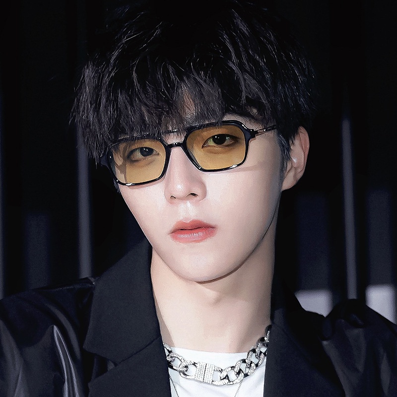 2021 Kacamata Hitam Model Hollow Out Gaya Korea