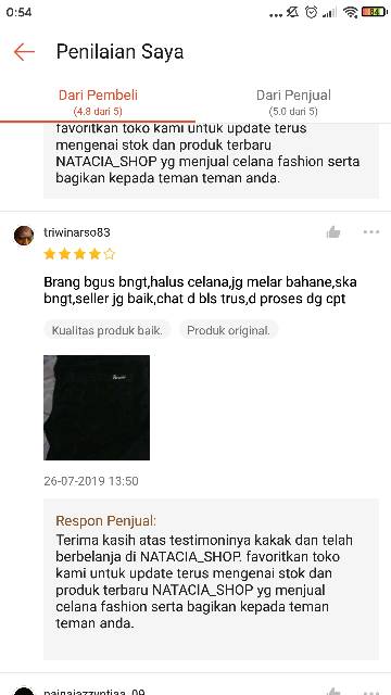 Terimakasih Untuk Review Ulasan Dan Testimoni Shopee Indonesia