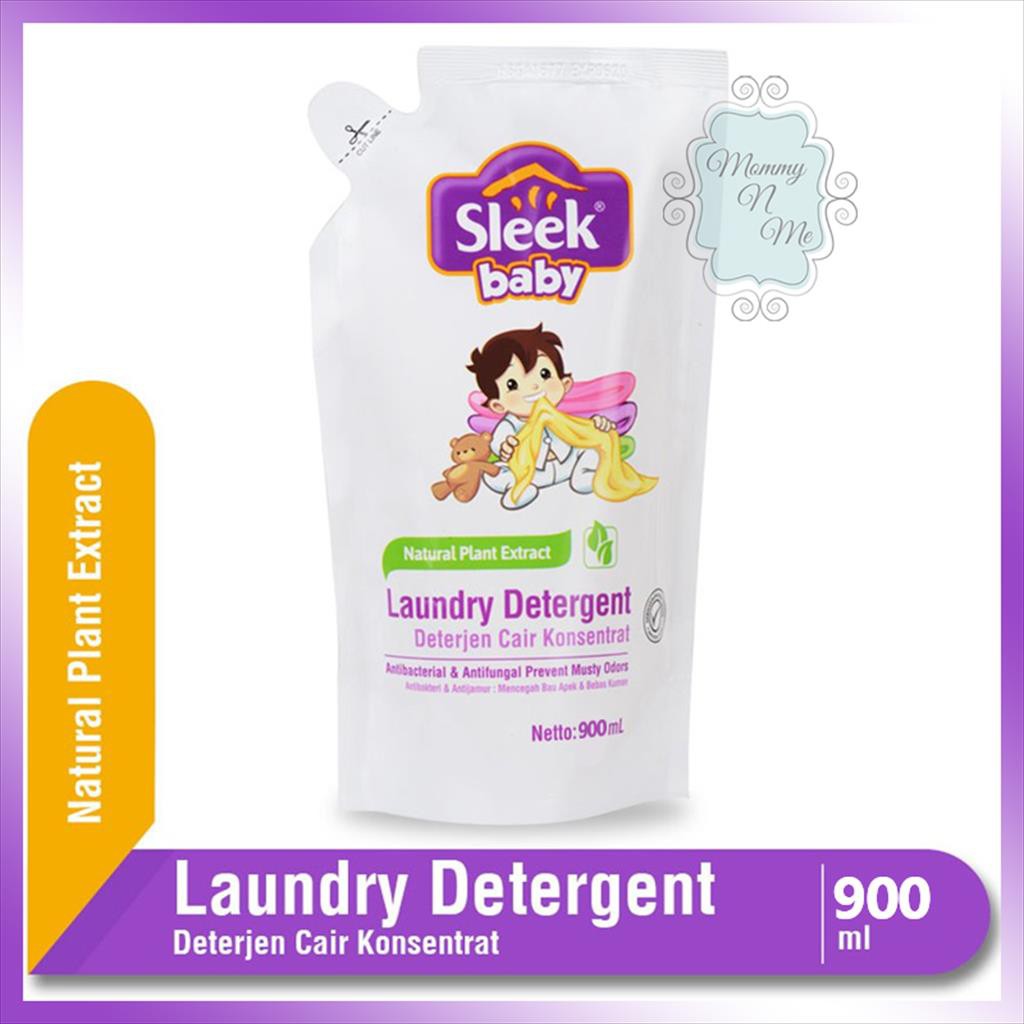 SLEEK BABY LAUNDRY DETERGENT  POUCH 900ml