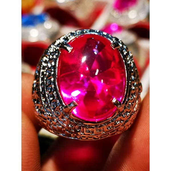 Batu permata ruby siam Bangkok super jumbo