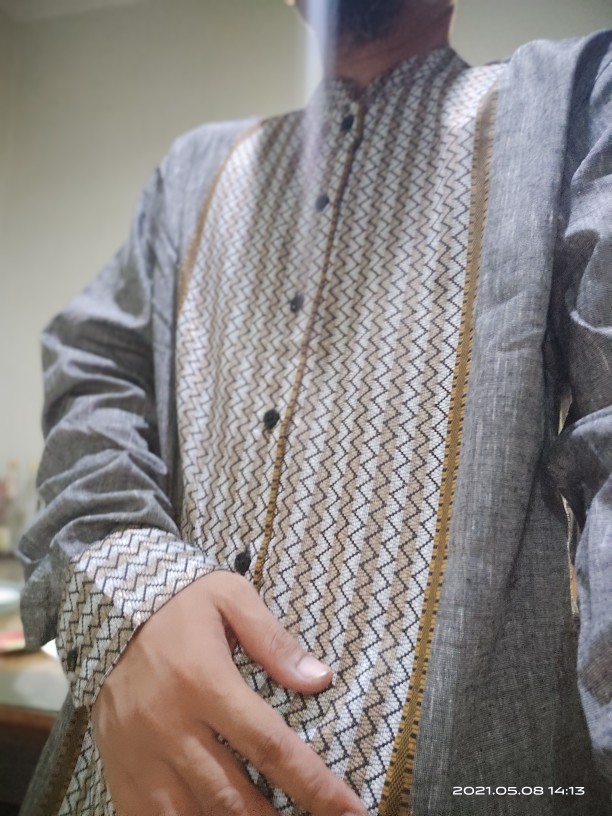 Hem Kemeja Batik Slimfit  Lengan Panjang