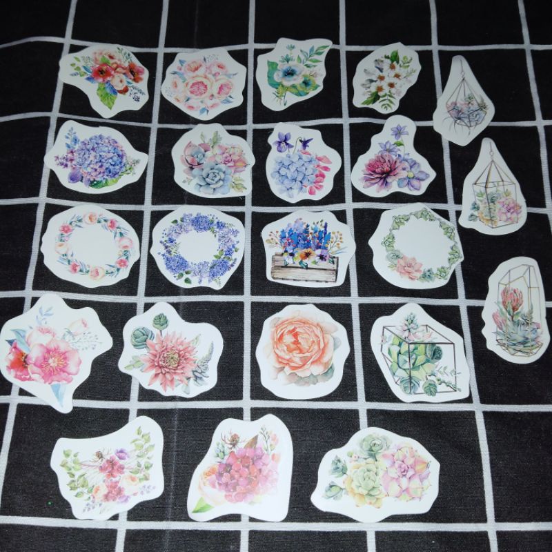 

insfera | stiker | tema : flowers