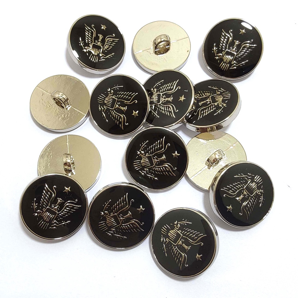 KANCING JAS ALMAMATER KANCING GARUDA 20 MM PER 12 PCS
