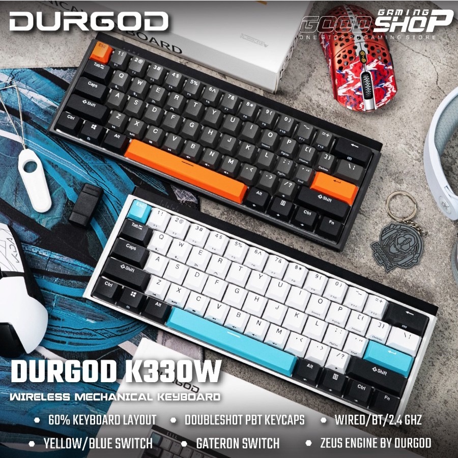 DURGOD K330W MECHANICAL KEYBOARD