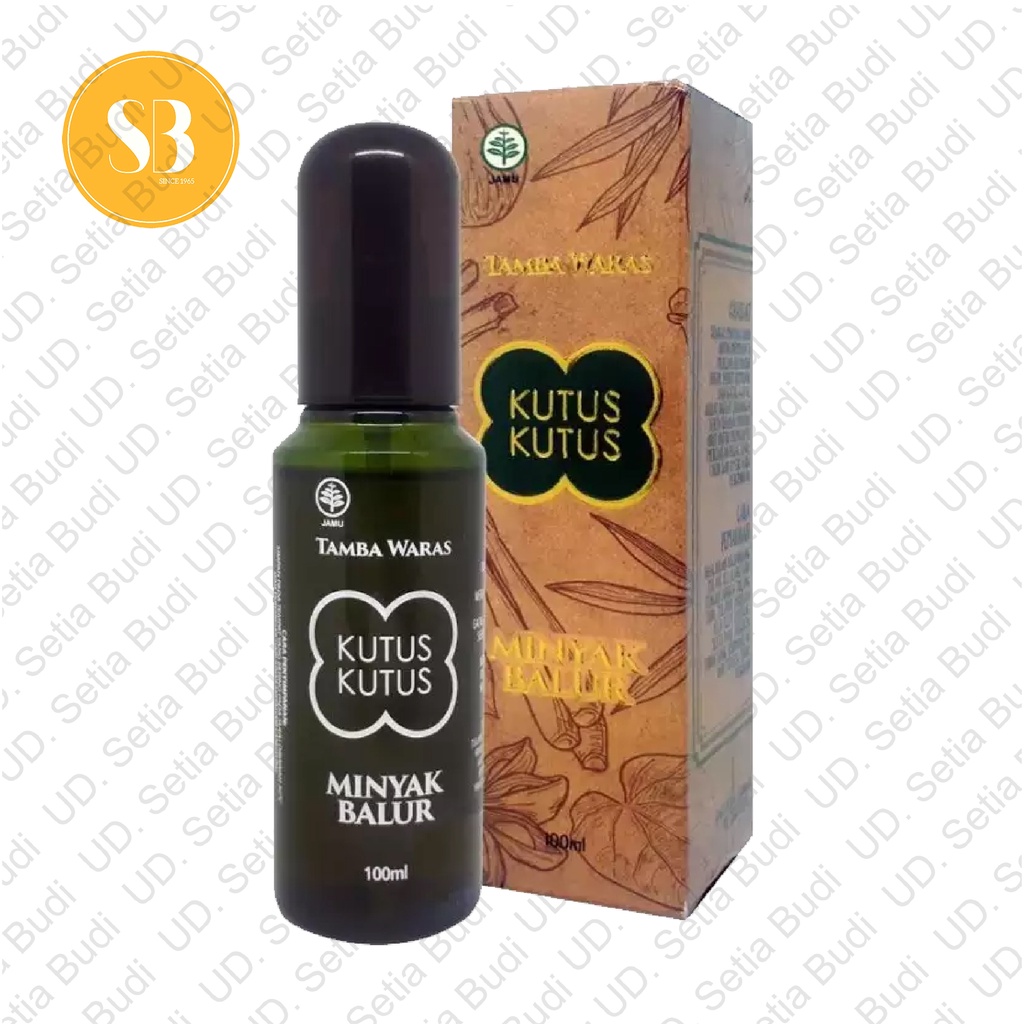 Minyak Kutus Kutus Herbal Organic ASLI