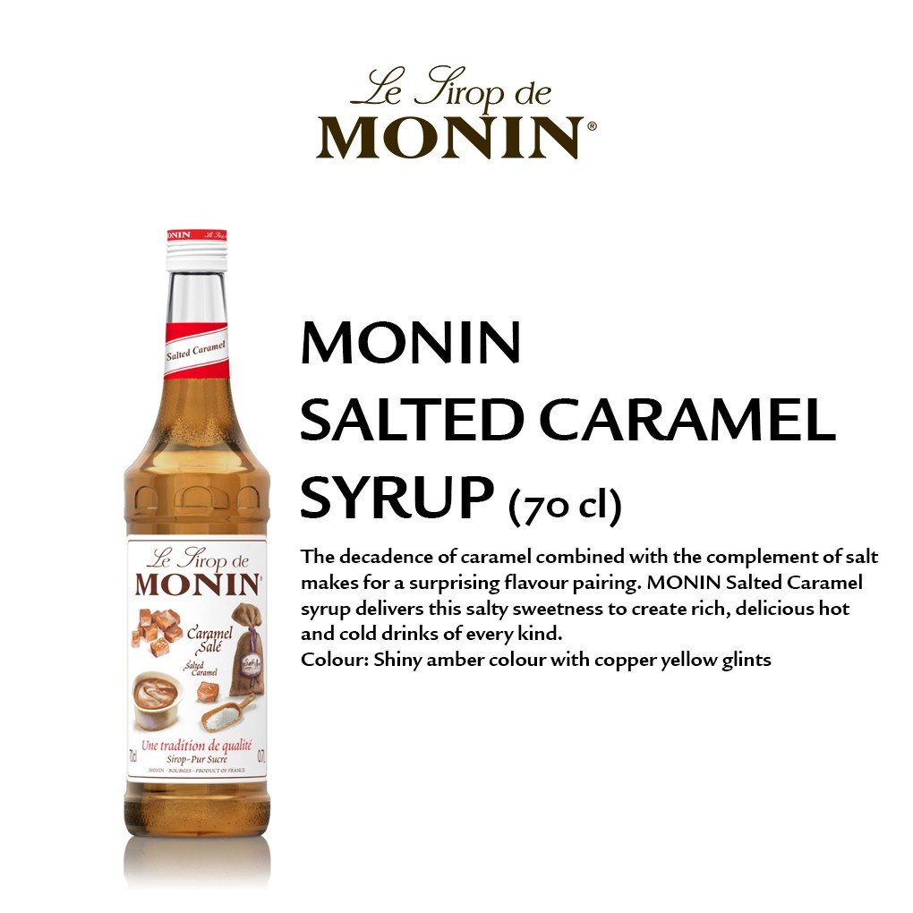 

Monin Salted Caramel Syrup