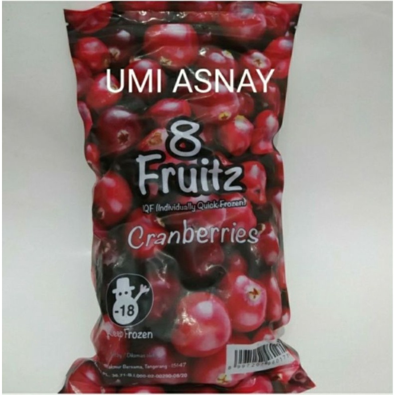 

Cranberries Frozen 500 Gram