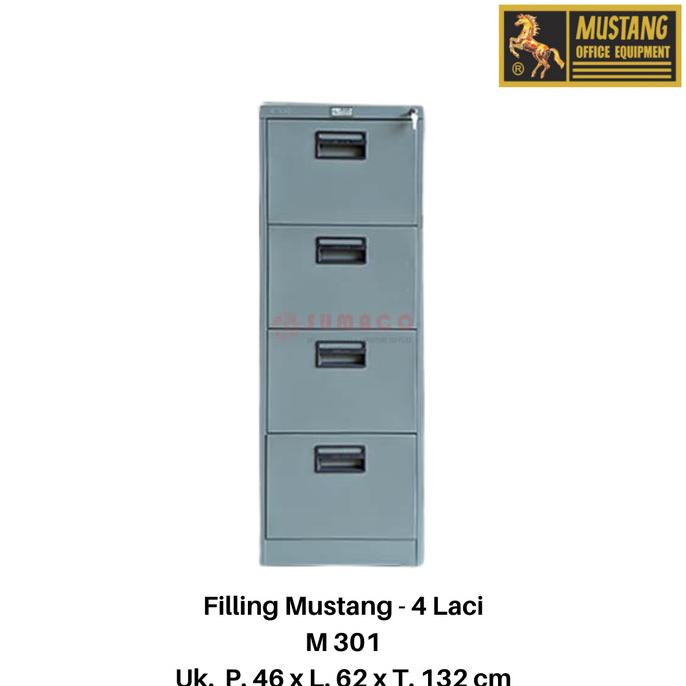 

{{{{{{] Filling Cabinet / Lemari File || Mustang Filling Cabinet 4 Laci M-301