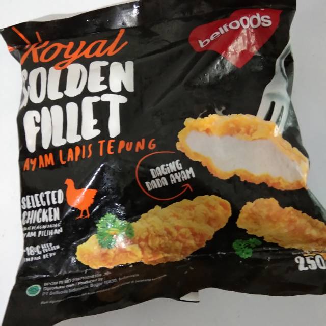 

Belfoods royal golden fillet 250gr