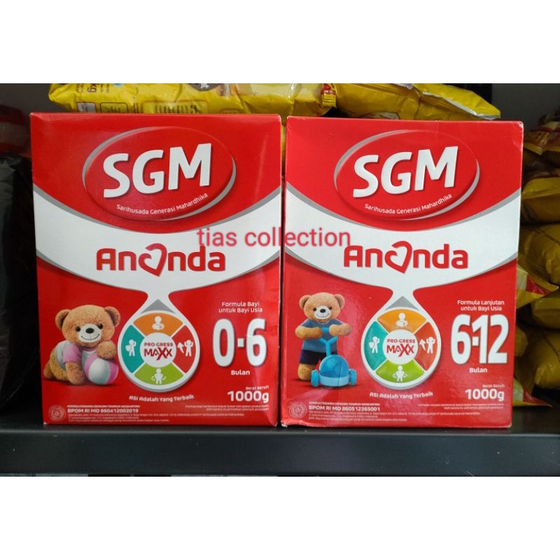 SGM Ananda 1000 Gram (0-6/6-12)