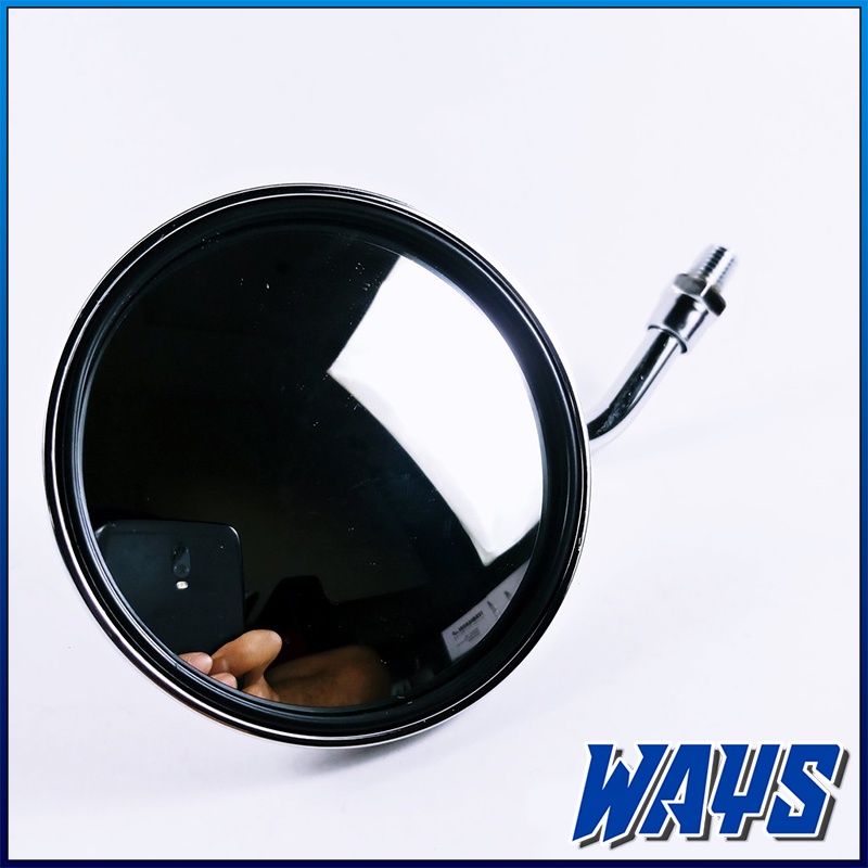 [X320] Spion Bulat Cembung Crom Crome Chrome Honda Yamaha Motor Honda Scoopy Genio Yamaha Fino Freego