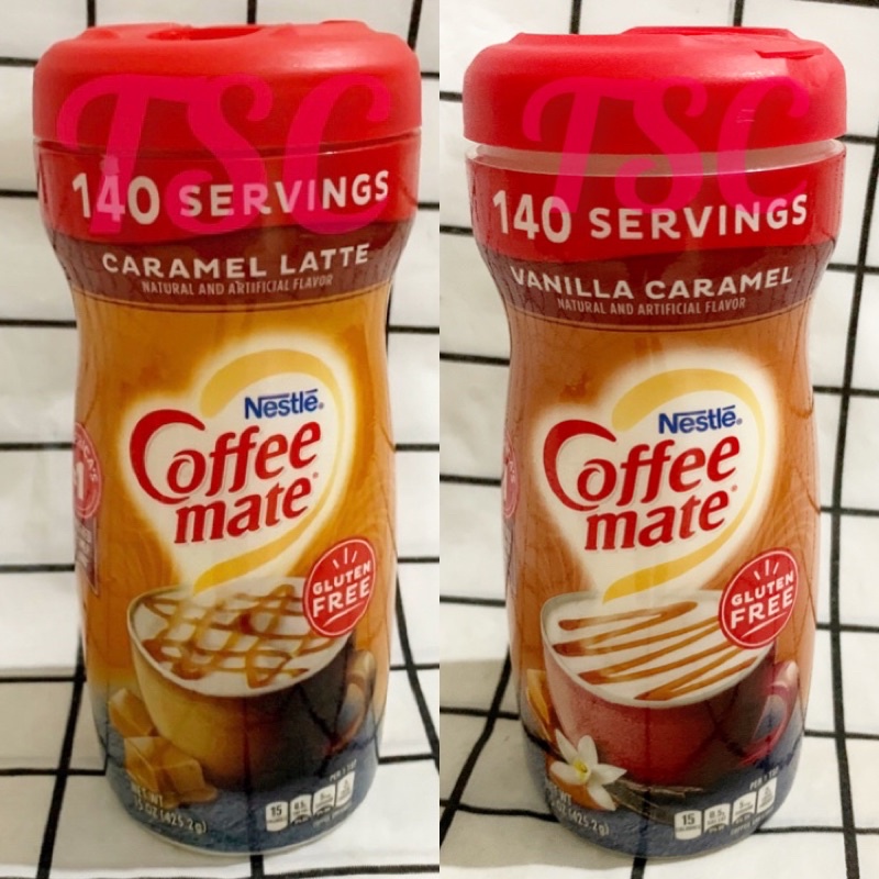 

Nestle Coffee Mate Caramel Latte 425.2gr / Gluten Free / Nestle Carame Latte / Kopi Karamel / Vanilla Caramel / Vanilla / Vanila / Caramel