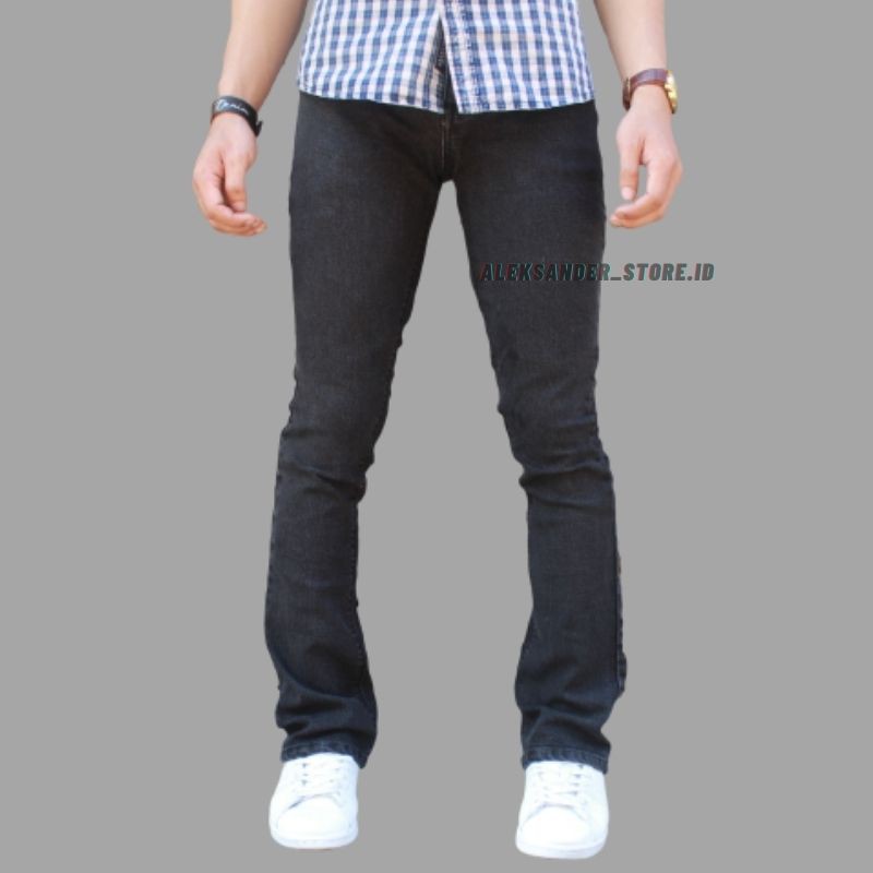 Celana Jeans Cutbray Pria/Cowok - Celana Jeans Semi Cutbray - Celana Pria Cutbray - Celana Cutbray