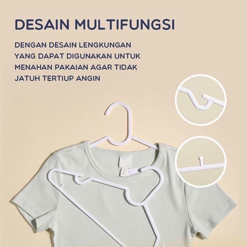 Hanger baju / gantungan baju 10pcs