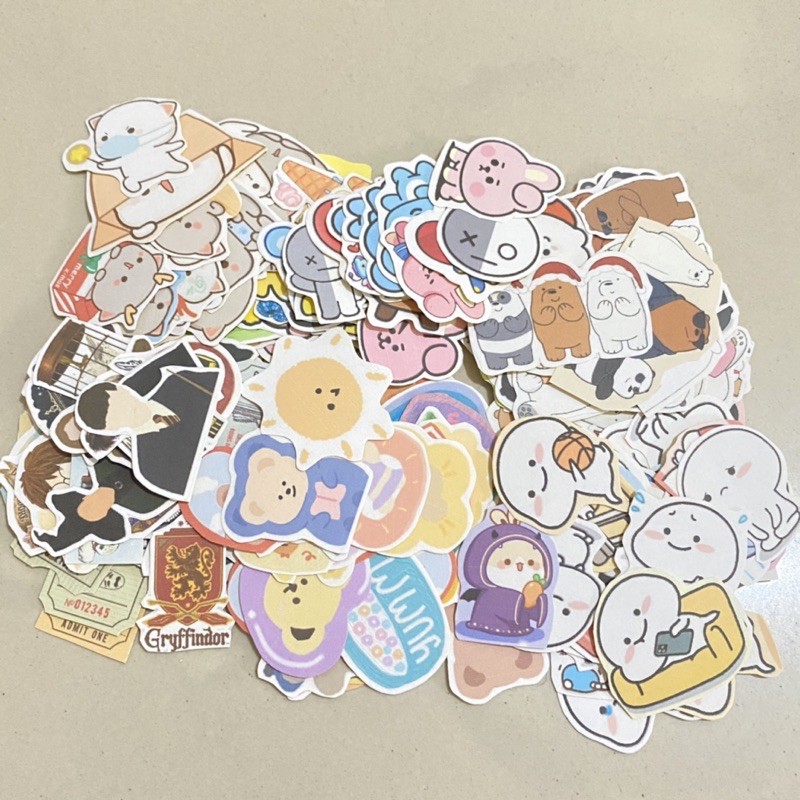 (10 PCS) RANDOM STICKER AESTHETIC CUTE STICKER HP LAPTOP BUJO-3