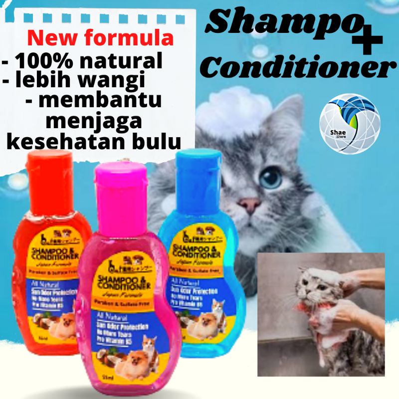 Shampo dan Conditioner Kucing Anjing