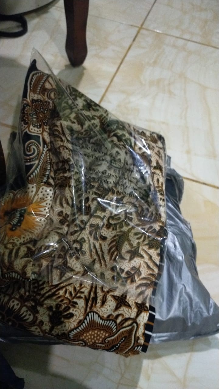 Daster Batik Solo Kelelawar Motif Oshin Ld.-+132cm Pj.-+115cm
