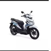 COVER BODY BEAT ESP ALL NEW PUTIH PLUS STRIPING /COVER BODY BELAKANG BEAT ESP ALL NEW PUTIH