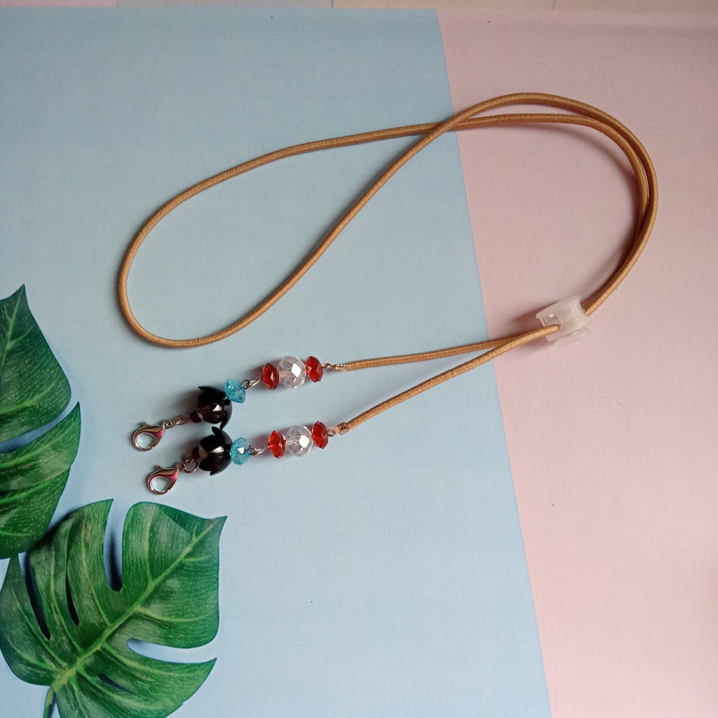 KONEKTOR MASKER / STRAP MASKER 2 IN 1 KOMBINASI MANIK-MANIK SN0528