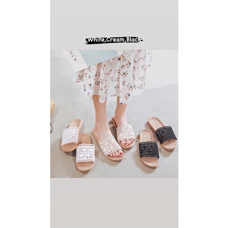 Sendal Jaring Wanita Korea