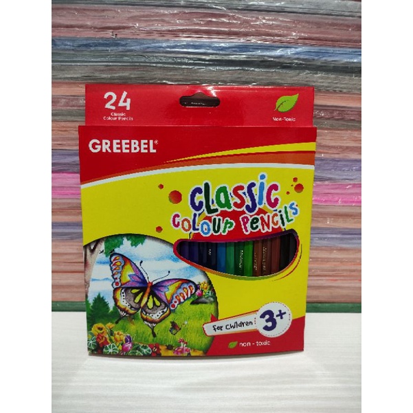 

Pensil warna classic 24 greebel