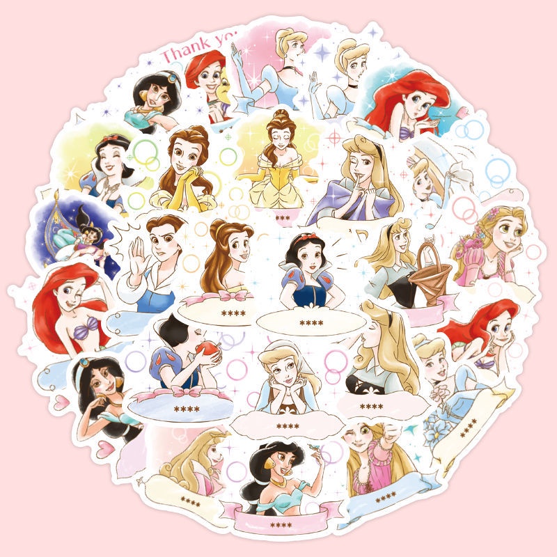 40 buah Putri Mengemudi stiker in gadis jantung bahan dekorasi notebook Jurnal stiker koper stiker c