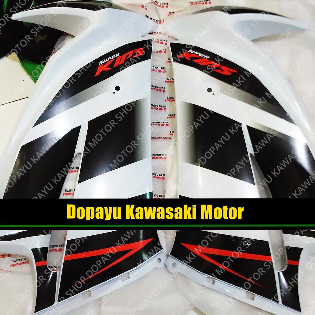 Fairing Ninja Rr New LE Putih 2015 Body Sayap Atas Kanan Kiri Original Kawasaki