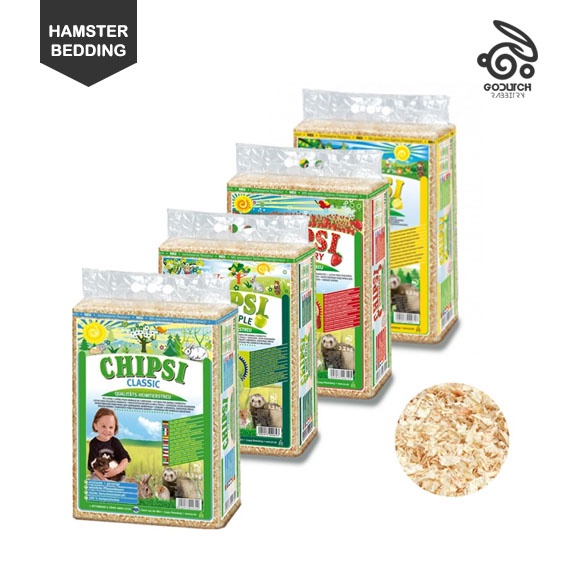 Jual CHIPSI Serbuk Kayu Hamster Bedding Hamster 3,2 KG Shopee Indonesia