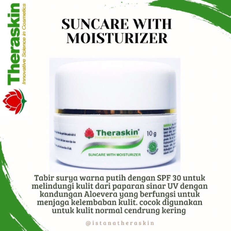 Theraskin Suncare With Moisturizer - Tabir Surya + Pelembab Original