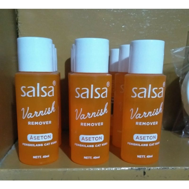 aseton (Pembersih cat kuku) salsa