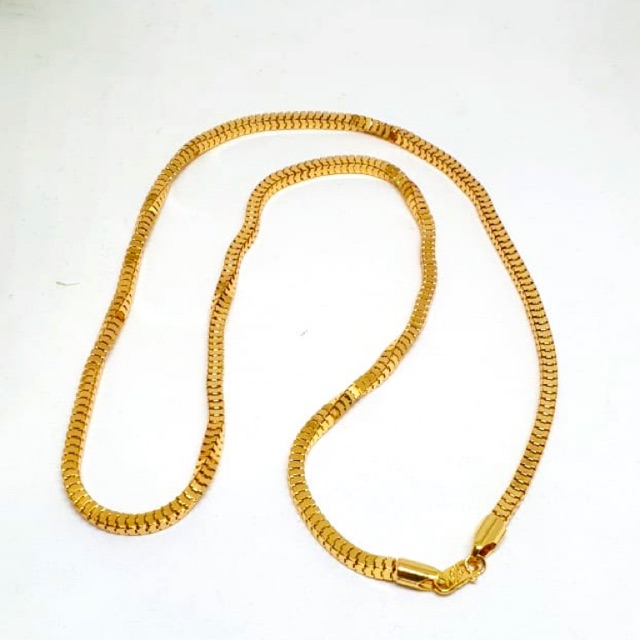 Kalung wanita kalung milano kaca 3ml panjang 75cm