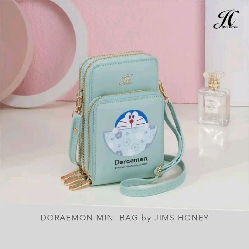 jims honey doraemon mini bag