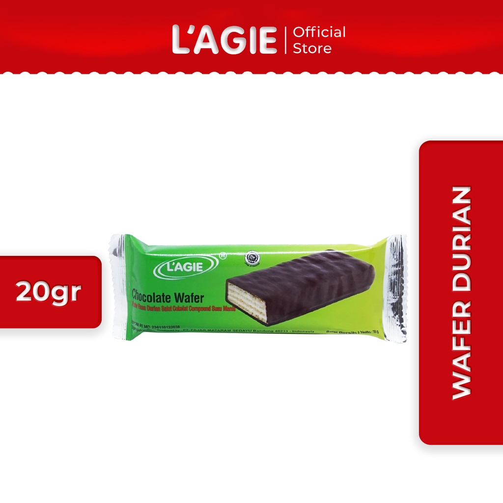 

Lagie Coklat Wafer Durian 20gr