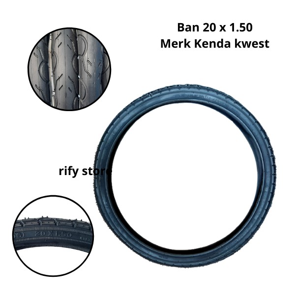 Ban Sepeda Lipat 20 x 1 50 Kenda