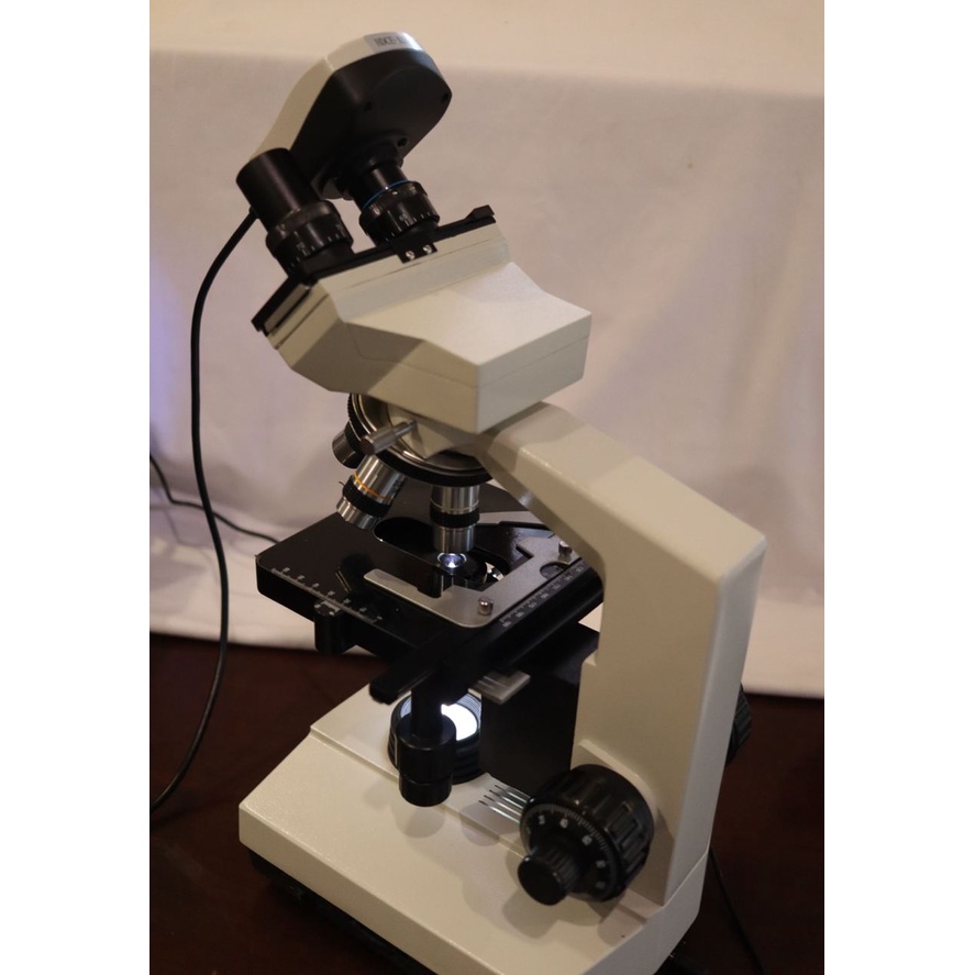 Biological Microscope LED +HD Camera Mikroskop biologi  Kamera HD xsz-107BN XSZ 107 BN