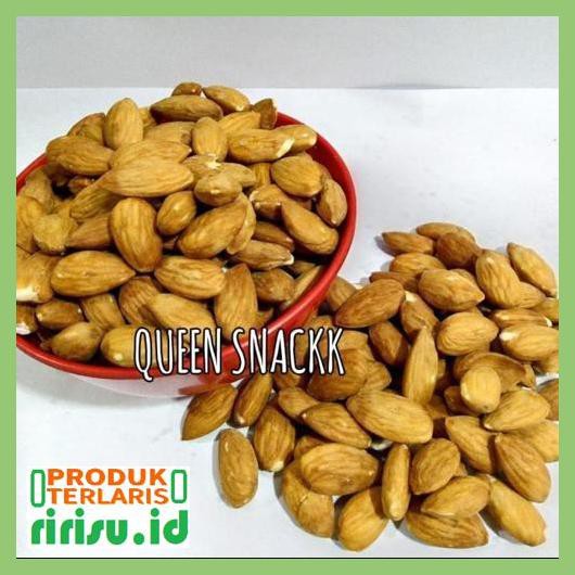 

8Tuf78F7- Kacang Almond Panggang Kupas 500 Gram 7Ti7Tgjtu-