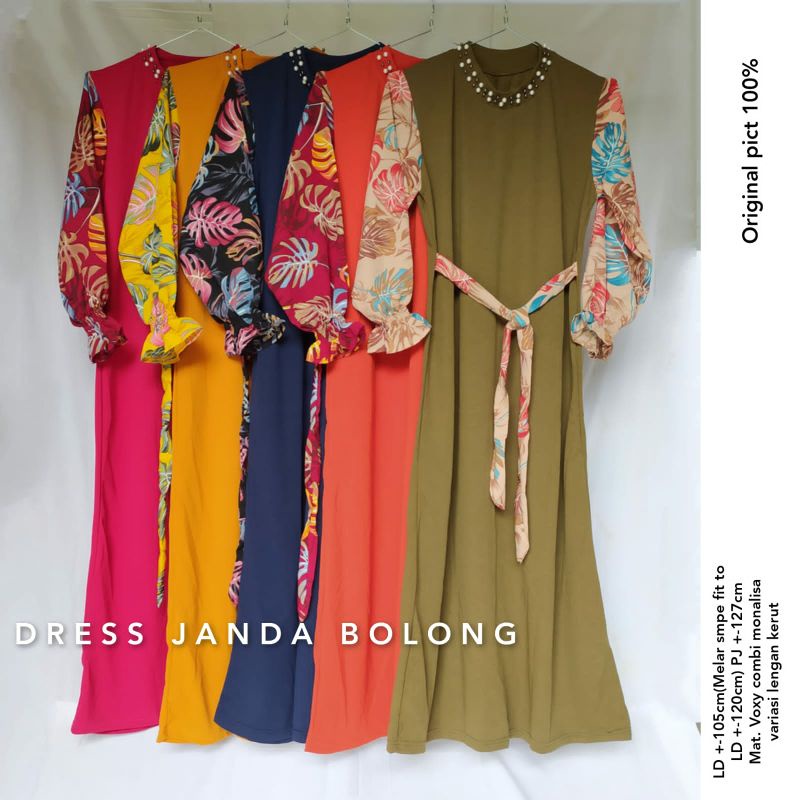 DRESS VOXY/ GAMIS VOXY/ DRESS FLOWER REMPEL