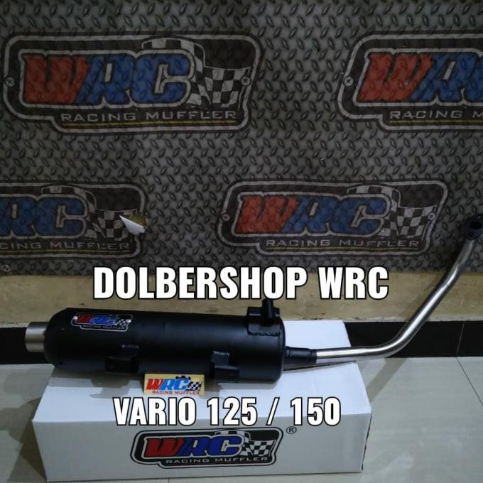 Termurah Knalpot Wrc Vario 125/150 Leheran Atas - Vario 125 Old Terbaik