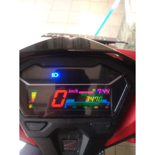 STIKER SPEEDOMETER PELANGI LCD VARIO NEW 2018, 2019